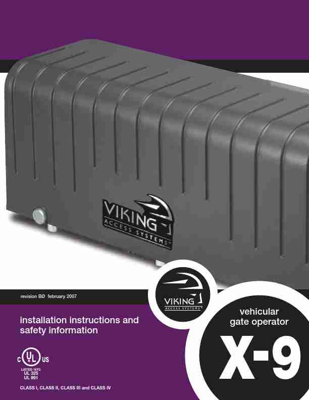 Viking Access Systems Garage Door Opener UL 991-page_pdf